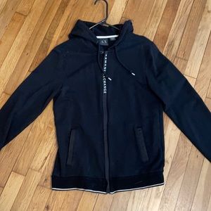 Armani exchange zip up